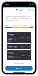 NRGkick App time control