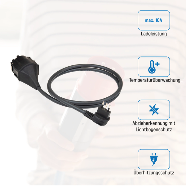 Steckeraufsatz Typ L 10A (IT)